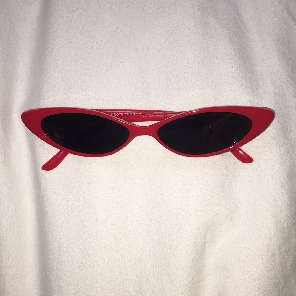 Red sunglasses